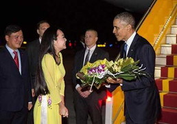 Ấn tượng ông Obama ở Việt Nam qua ống kính nhiếp ảnh gia Nhà Trắng