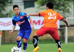 Chiều 28/5 tuyển Việt Nam tái đấu với đàn em U21 Việt Nam