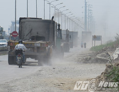 Tận thấy ‘con đường cát bụi’ khủng khiếp bậc nhất Hải Phòng