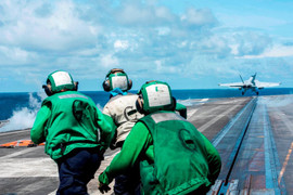 Tàu sân bay Mỹ diễn tập ở Biển Đông, gần khu vực Trung Quốc tập trận