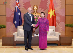 Chủ tịch Quốc hội hội kiến Thủ tướng Australia Scott Morrison