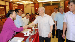 Nguyên lãnh đạo Đảng, Nhà nước góp ý Dự thảo văn kiện Đại hội XIII