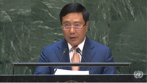 Phát biểu tại LHQ, Phó Thủ tướng kêu gọi các bên liên quan ở Biển Đông tôn trọng luật pháp quốc tế