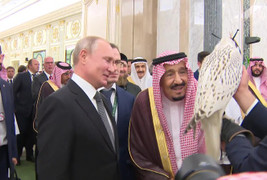 Tâm lý như Tổng thống Putin, sang Ả-rập Xê-út tặng Quốc vương chim quý