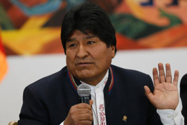 Cựu Tổng thống Bolivia Evo Morales sang Mexico tị nạn chính trị