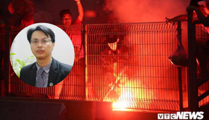 Đốt pháo sáng phá hoại bóng đá Việt Nam: Đã đến lúc CLB khởi kiện cổ động viên