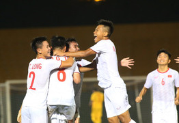 Trực tiếp U18 Việt Nam vs U18 Singapore bảng B U18 Đông Nam Á
