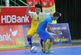 Vòng 15 Futsal HDBank VĐQG 2019: Sahako hụt hơi, mất điểm trước S.Khánh Hòa
