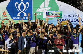 Văn Quyết tỏa sáng, Hà Nội FC lần đầu tiên vô địch Cúp Quốc gia
