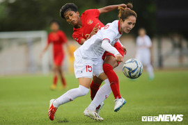 Nhìn lại màn đá tập của nữ Việt Nam trước Indonesia