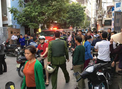 Hà Nội: Thanh niên nghi 'ngáo đá' phá nghĩa trang và chém bị thương công an