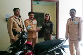 Bất ngờ tìm lại được xe máy mất cắp sau 5 năm