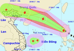 Công điện khẩn yêu cầu ứng phó áp thấp nhiệt đới đang hướng thẳng vào nước ta
