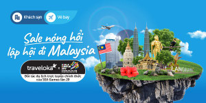 Tận hưởng SEA Games bằng loạt ưu đãi du lịch từ Traveloka