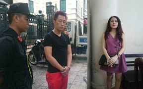 Trên đường vào nhà nghỉ đập đá, kiều nữ và bạn trai bị 141 tóm gọn