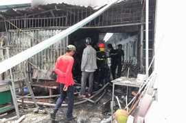 Cả khu dân cư chạy tán loạn sau tiếng nổ lớn