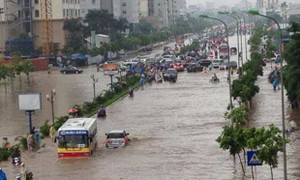 Bắc Bộ mưa trên diện rộng, xuất hiện thời tiết nguy hiểm