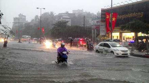 Bắc Bộ có mưa to, diễn biến phức tạp