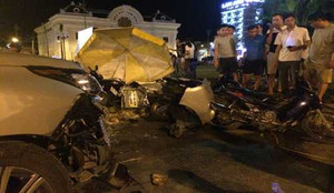 Lexus 'điên' gây tai nạn liên hoàn: CSGT nói gì về biển số 80A 668.68?