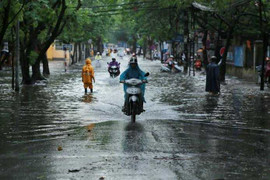 Hà Nội có mưa dông, gió giật mạnh