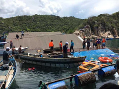 Xác định nguyên nhân chìm nhà hàng nổi ở Ninh Thuận