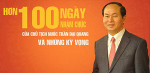 Dấu ấn hơn 100 ngày nhậm chức của Chủ tịch nước Trần Đại Quang