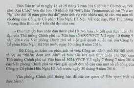 Phó Thủ tướng chỉ đạo kiểm tra vụ án 'lạ' kéo dài 10 năm ở Hà Nội