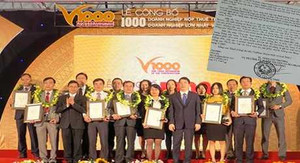 Tổng Cục Thuế khẳng định không liên quan đến xếp hạng V1000