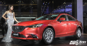 Xe Mazda6 mới 'đe dọa' Camry