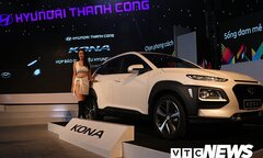 Hyundai Kona ra mắt 3 phiên bản, 6 màu, giá từ 615 triệu