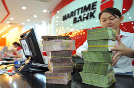9 tháng đầu năm, lợi nhuận thuần của Maritime Bank tăng 7%