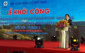 EVN khởi công loạt dự án truyền tải điện gần 12.000 tỷ đồng