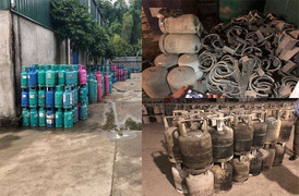 Cần làm rõ nghi vấn 'cắt tai mài vỏ' bình gas trái phép tại Công ty Khánh Linh