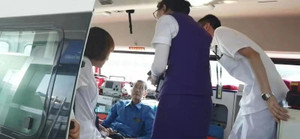 Máy bay Aeroflots hạ cánh khẩn vì hành khách Việt bị bệnh, nhân viên VNA trợ giúp