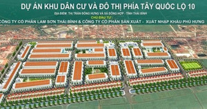 Hàng loạt dự án ở Thái Bình dính vi phạm ‘khủng’