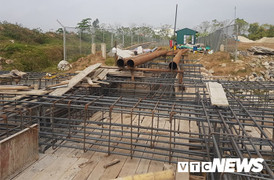 Kiểm tra công trình không phép của Công ty Xăng dầu Hưng Yên phá hoại kè sông Luộc