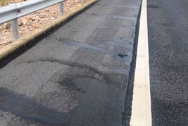 Phát hiện vết dầu loang trên cao tốc gần 35.000 tỷ đồng vừa hư hỏng