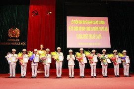 Công an Hà Nội giảm 50% đầu mối cấp phòng