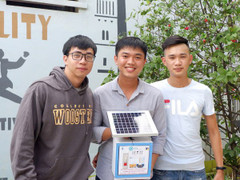 Sinh viên Đà Nẵng sáng chế hệ thống cảnh báo mức độ ô nhiễm môi trường