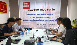 GIAO LƯU TRỰC TUYẾN: Mô hình thúc đẩy thương mại hóa kết quả nghiên cứu trong trường cao đẳng khối ngành kỹ thuật – công nghệ ở Việt Nam