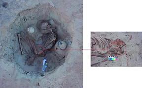 Hài cốt 3.700 năm tuổi của phụ nữ sắp sinh ở Ai Cập