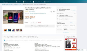 Galaxy S10+ được rao bán tại Việt Nam dù chưa ra mắt