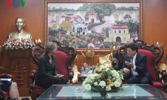 Tổng Giám đốc VOV tiếp Đại sứ Hà Lan tại Việt Nam Elsbeth Akkerman