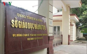 Gian lận thi cử 2018: Hòa Bình xác định 26 cán bộ có con được nâng điểm