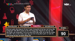 Dân mạng tranh luận việc thí sinh Olympia chỉ có 20 giây giải toán