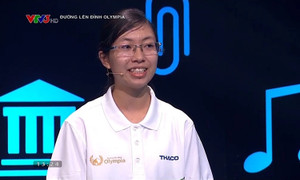 Nữ sinh điểm cao nhất Olympia tiếp tục giành vòng nguyệt quế tuần, vào thi quý
