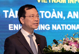 Bộ trưởng Nguyễn Mạnh Hùng: 'Việt Nam có thể thành cường quốc an ninh mạng'
