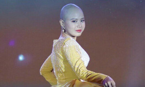 Nữ sinh ung thư 19 tuổi giành giải 'Miss truyền cảm hứng' cuộc thi Duyên dáng Ngoại thương