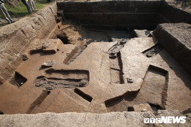 Ảnh: Cận cảnh di chỉ khảo cổ 3.500 năm ở Hà Nội nguy cơ bị san phẳng