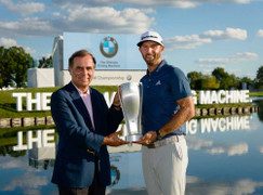 Dustin Johnson lên ngôi vô địch tại BMW Championship 2016